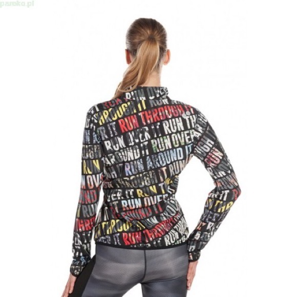 NWT REEBOK WOMENS Windbreaker jacket retro - Picture 4 of 5